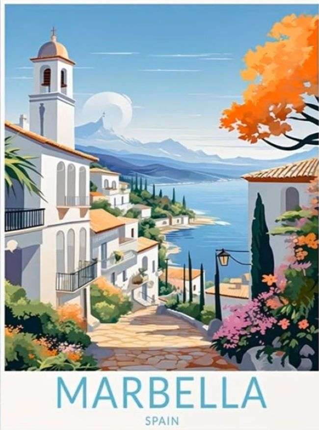 zaproszenie do Marbelli online puzzle