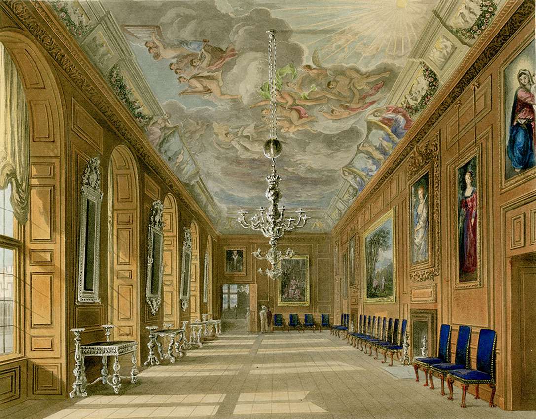 Sutherland T -1819- Balzaal, Windsor Castle online puzzel