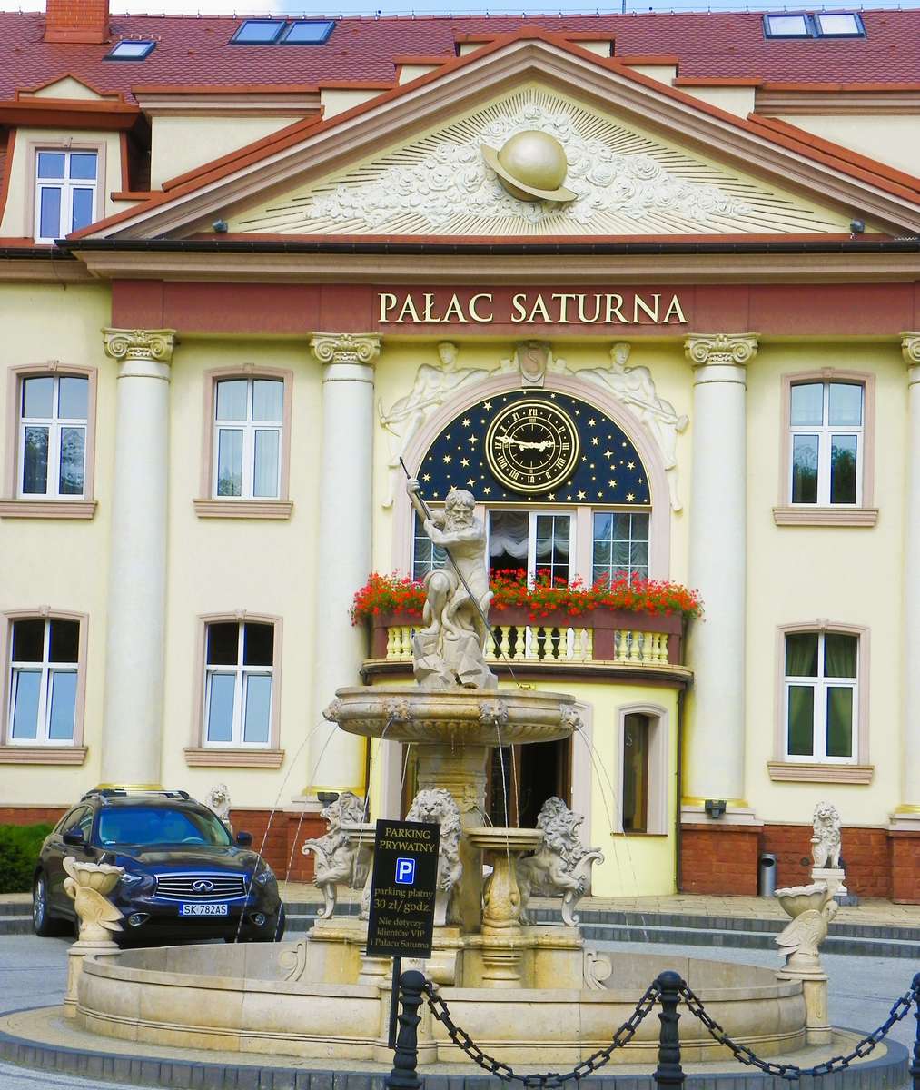 Saturnuspalatset Czeladź Pussel online