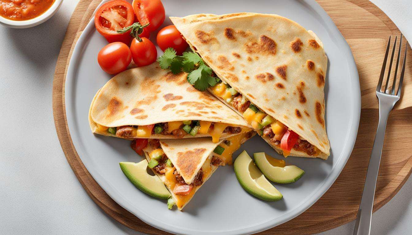 Vzduchová fritéza Quesadilla online puzzle