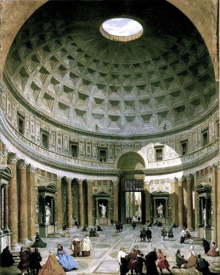 Giovanni Paolo PANNINI – Panteon w Rzymie puzzle online