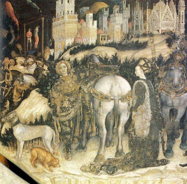 PISANELLO - Saint-Georges puzzle en ligne