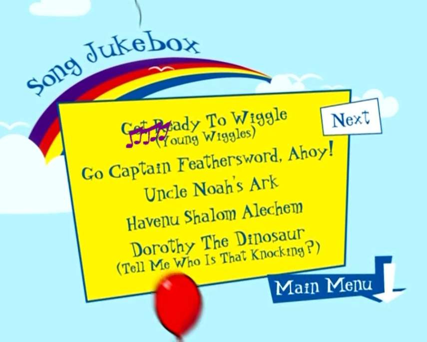 Wiggly czas odtwarzania menu DVD puzzle online