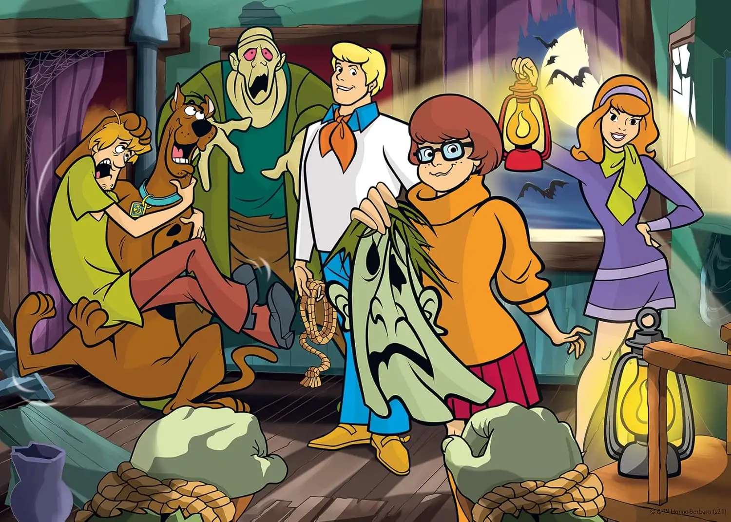 Scooby Doo, Shaggy und ihre Freunde Puzzlespiel online