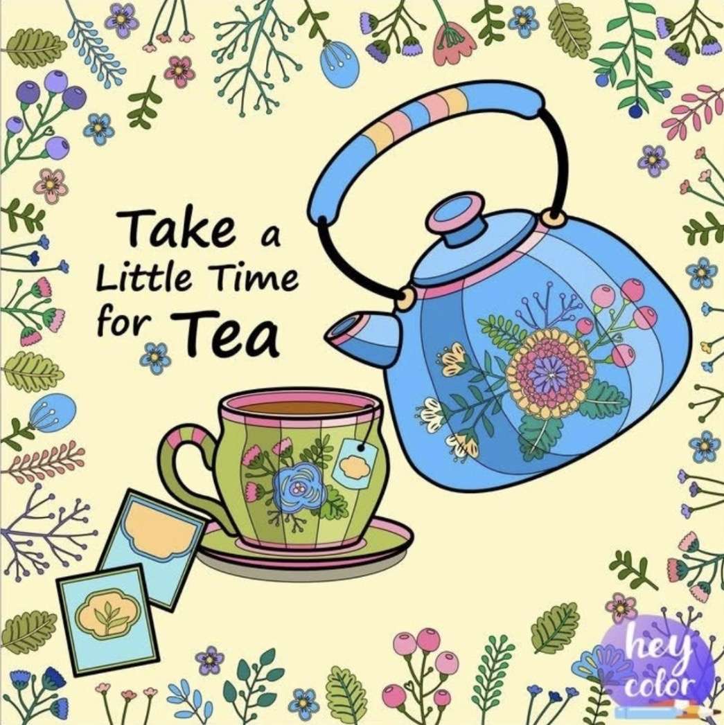 Take a little tea time break this afternoon. jigsaw puzzle online