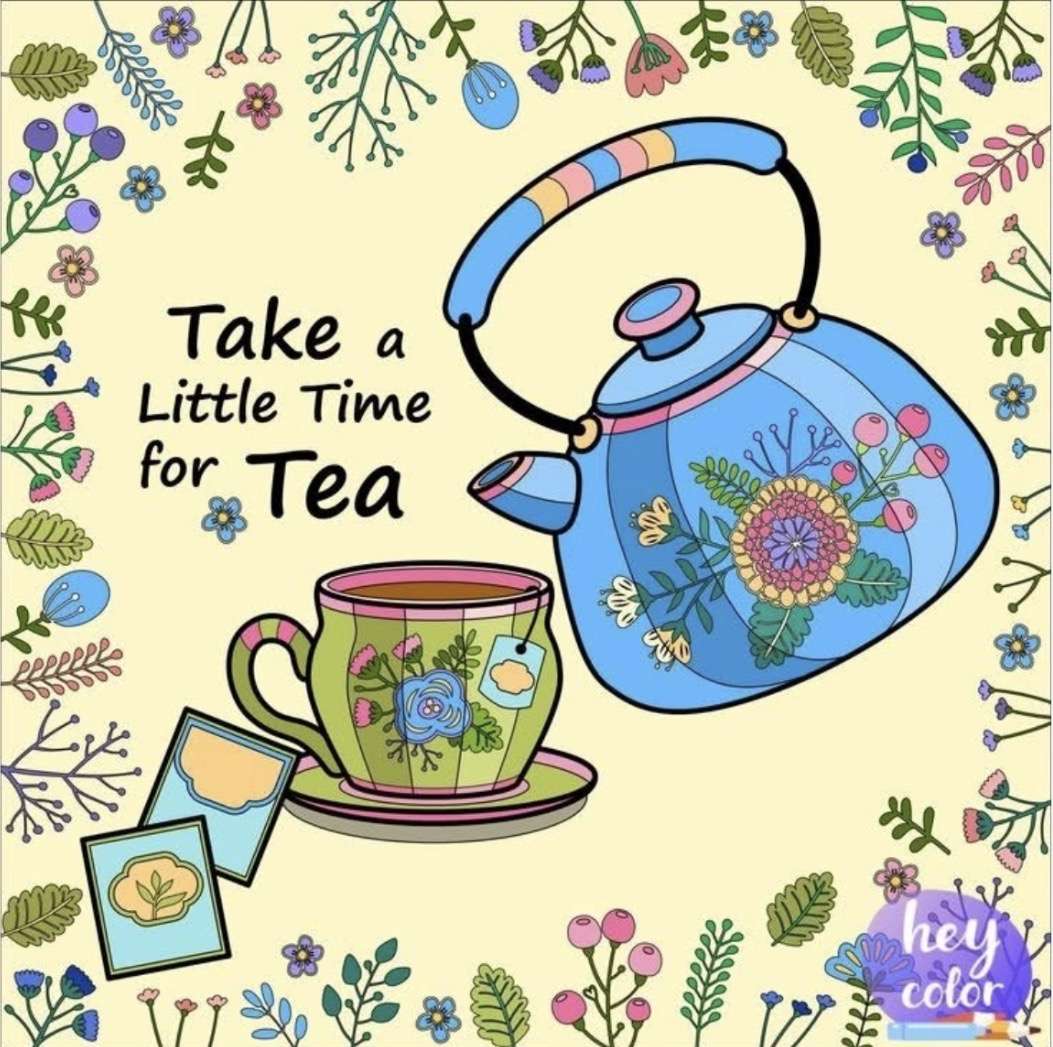 Take a little tea time break this afternoon. online puzzle