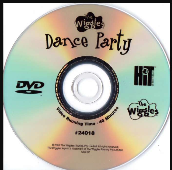 Dance Party Wiggles DISC 2000 jigsaw puzzle online