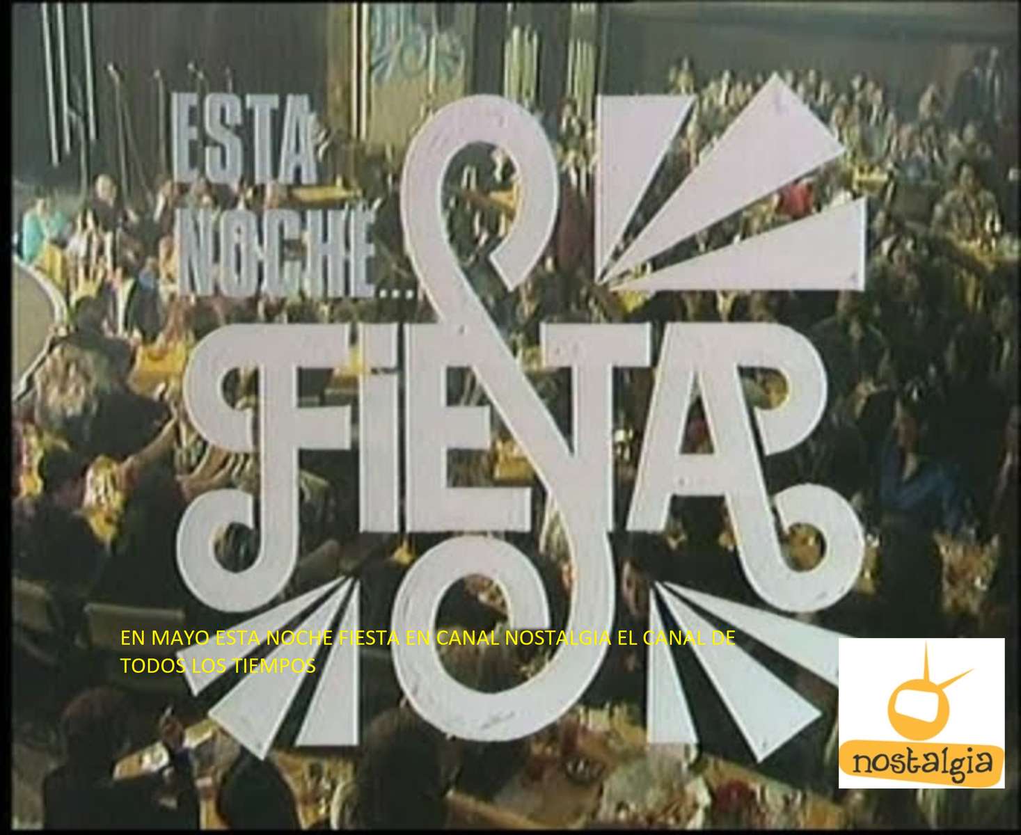 CE SOIR FÊTE SUR CANAL NOSTALGIE puzzle en ligne