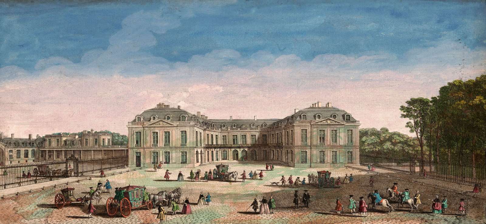 Rigaud J -ca1700- Castello di Choisy puzzle online