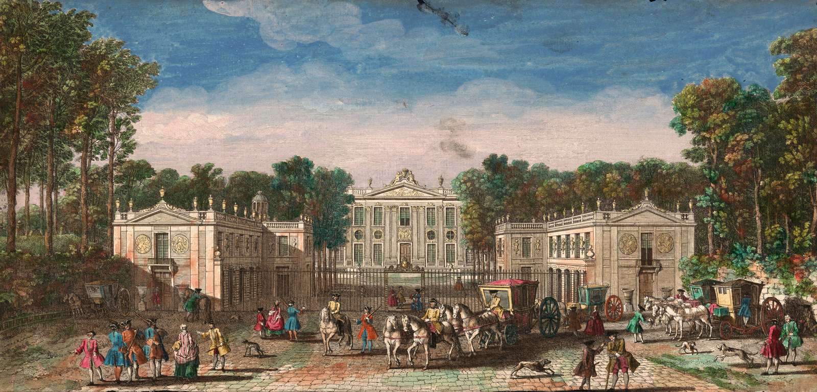 Rigaud J -ca1700- Chateau de Marli puzzle online
