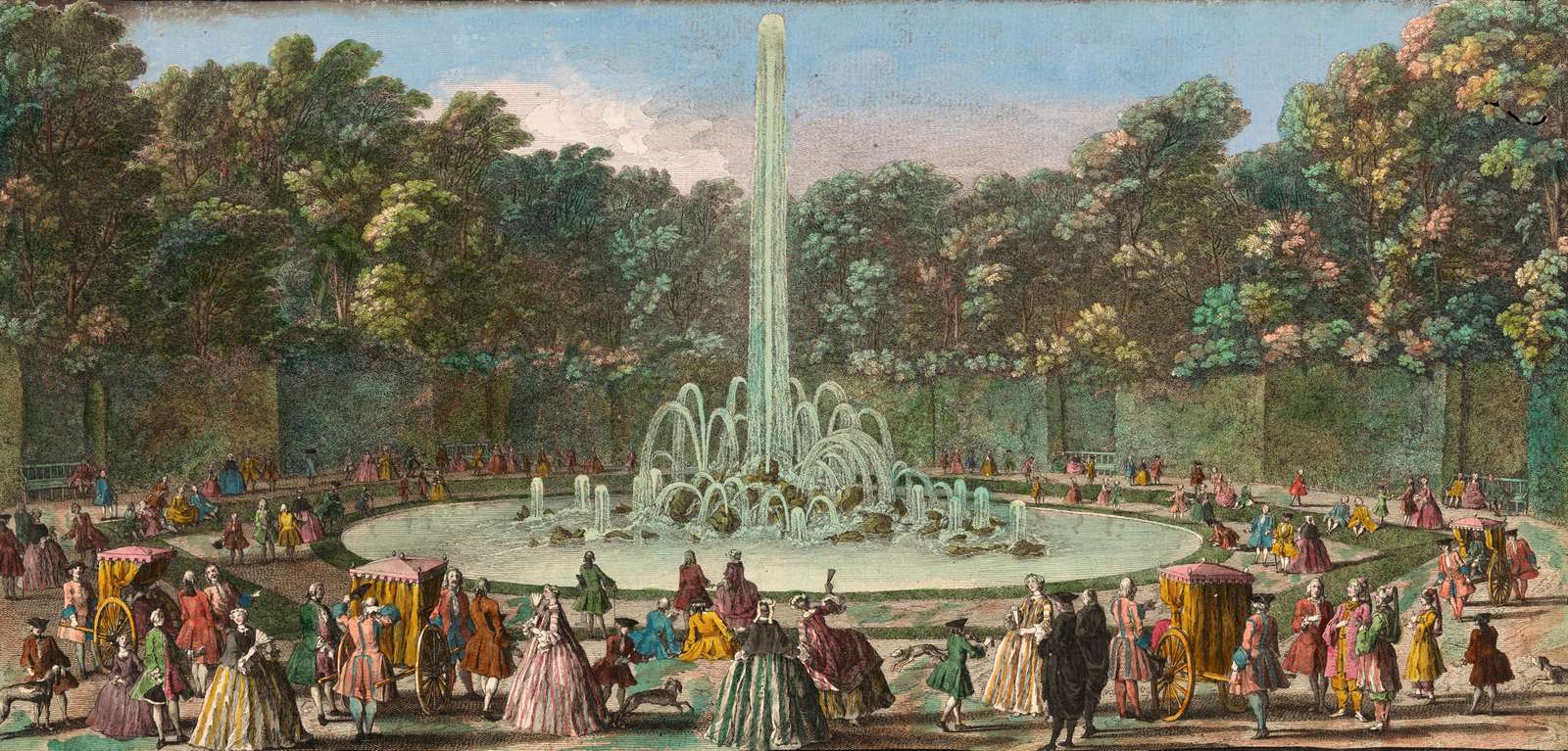 Rigaud J -ca1750- Bassin de l'Encelade, Versailles puzzle online