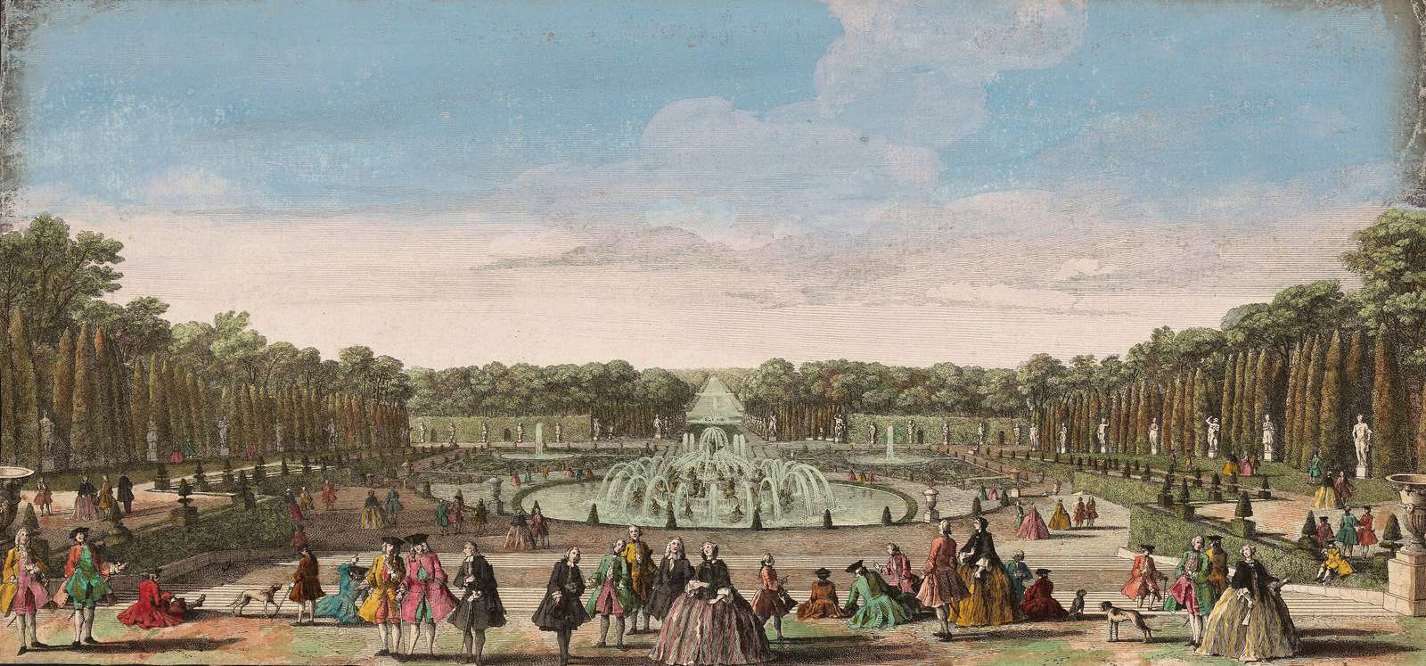 Rigaud J -ca1750- Bassin de Latone, Versailles puzzle online
