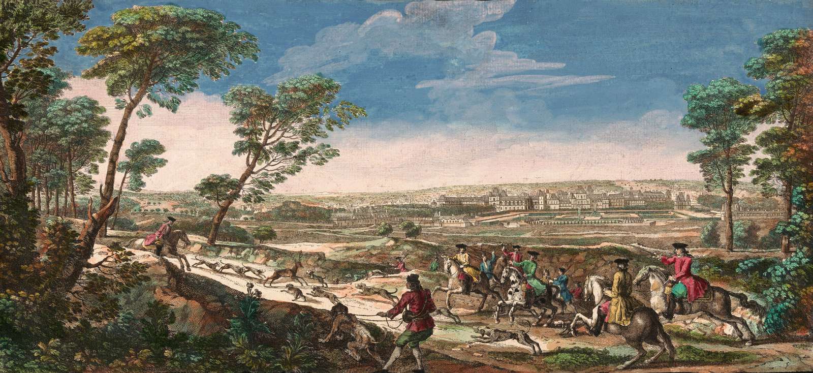 Rigaud J -ca1750- Parigi da Fontainebleau puzzle online