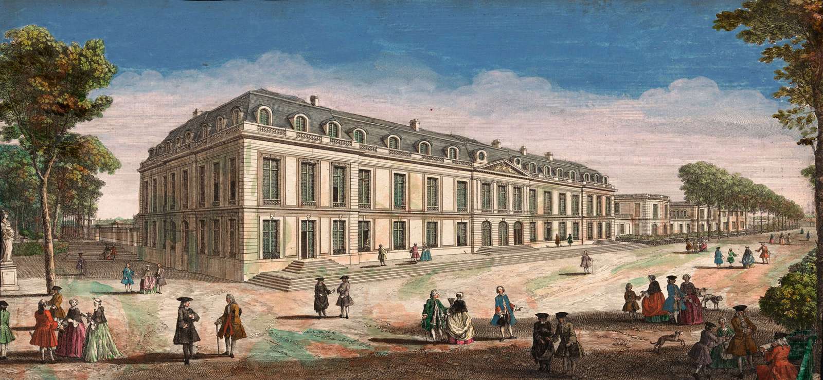 Rigaud J -ca1750- Castello di Choisy puzzle online