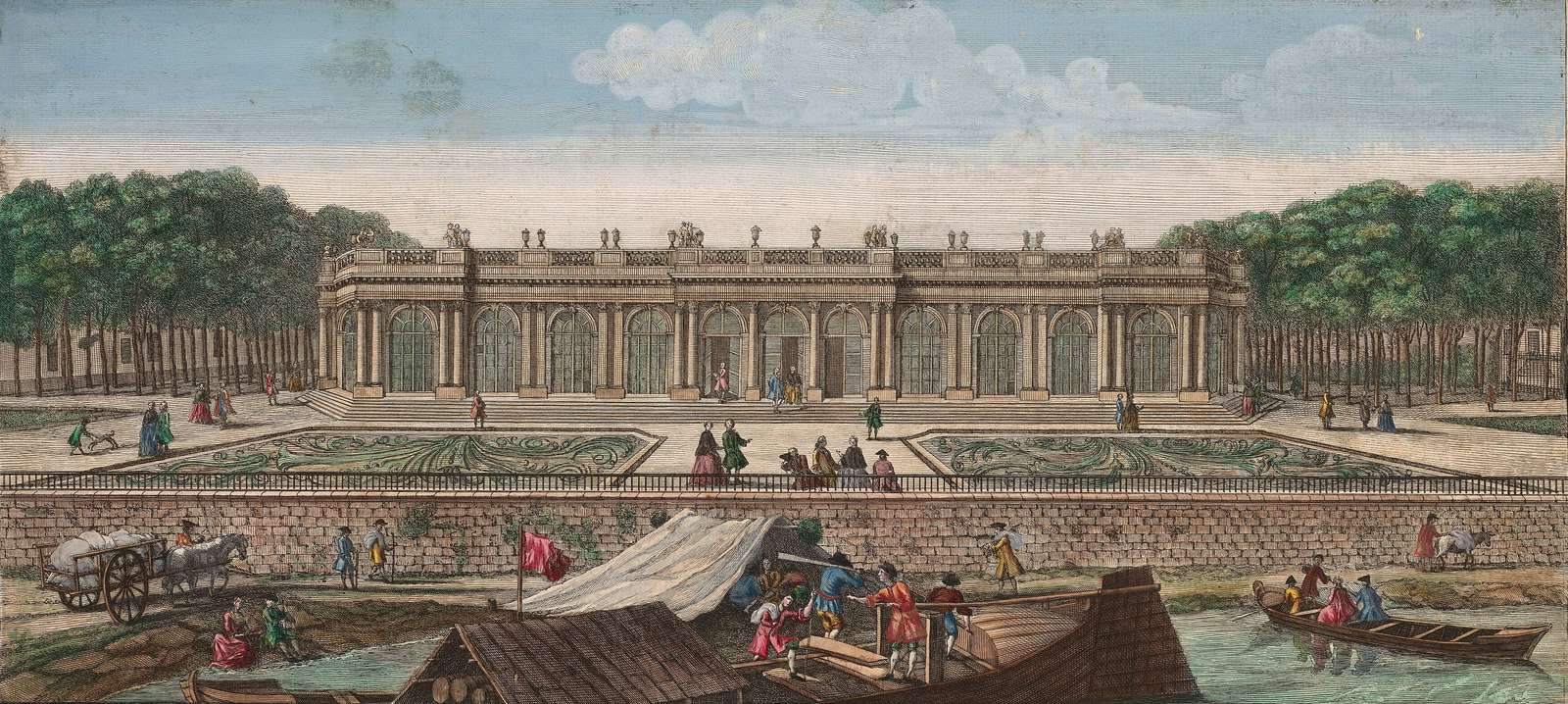 Rigaud J -ca1750- Grand Trianon of Versailles jigsaw puzzle online