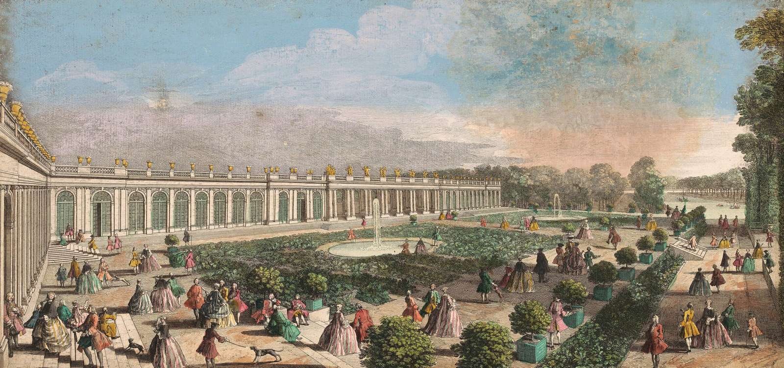 Rigaud J -ca1750- Grand Trianon of Versailles online puzzle
