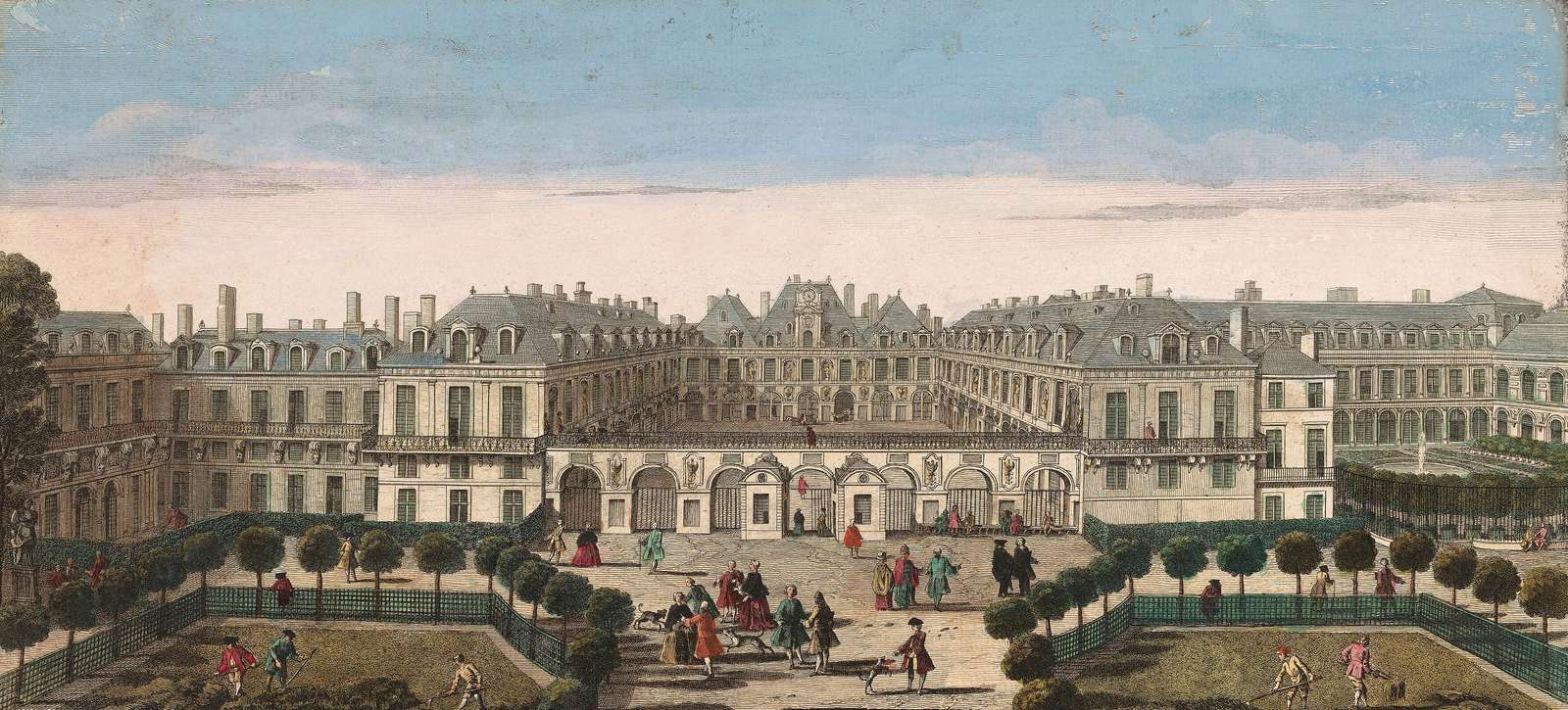 Rigaud J -ca1750- Palais Royal, Paris online puzzle