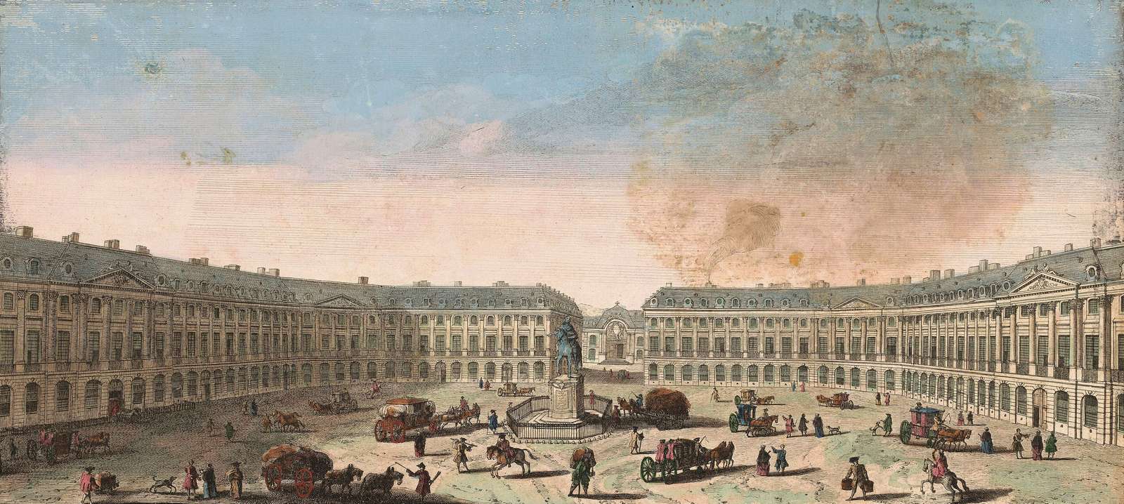 Rigaud J -ca1750- Place Vendôme, Paris online puzzle