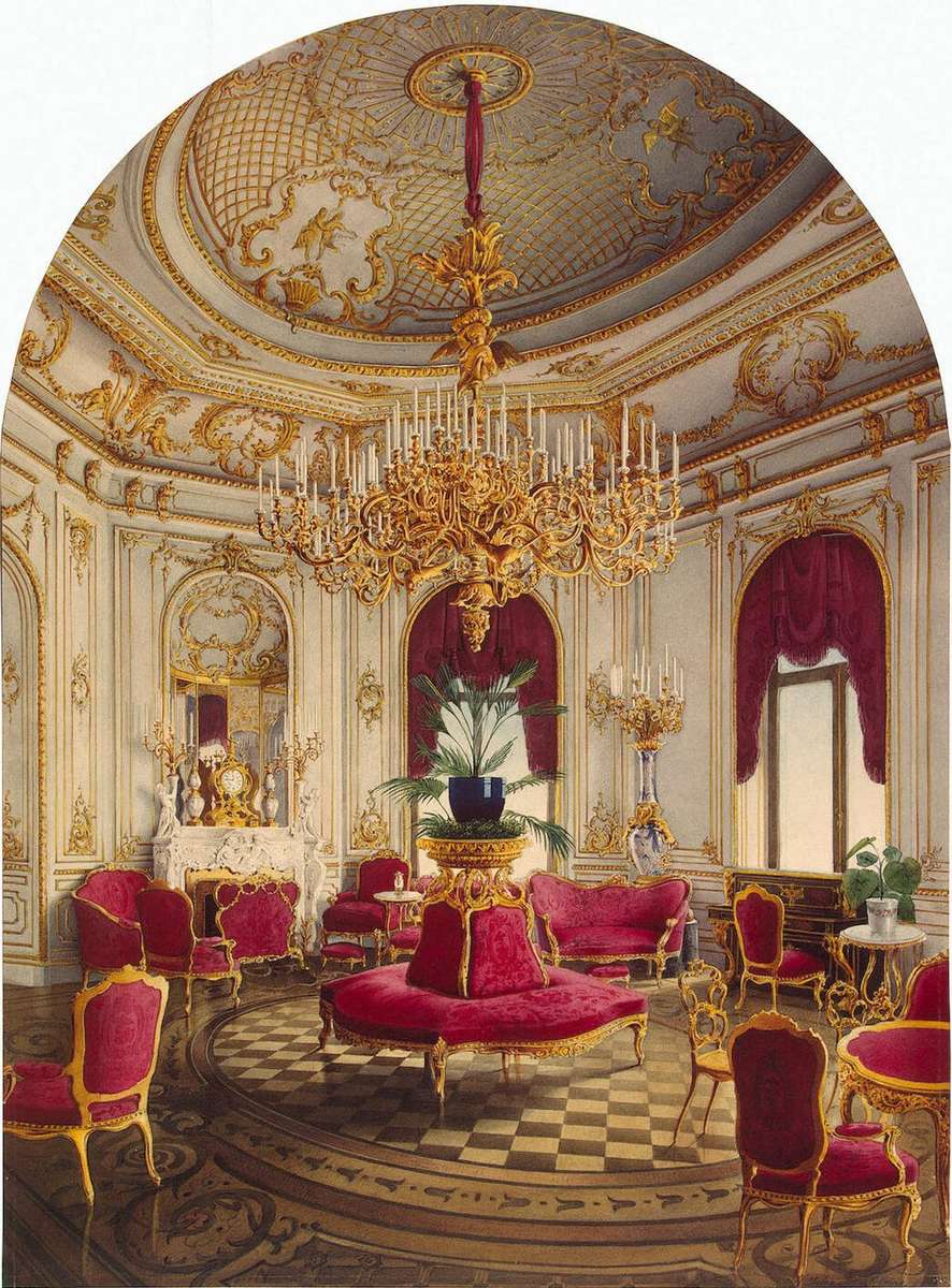 Mayblum J -1865- Corner room, Stroganoff Palace online puzzle