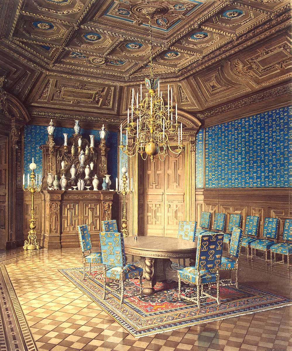 Mayblum J -1865- Dining Room, Stroganoff Palace online puzzle