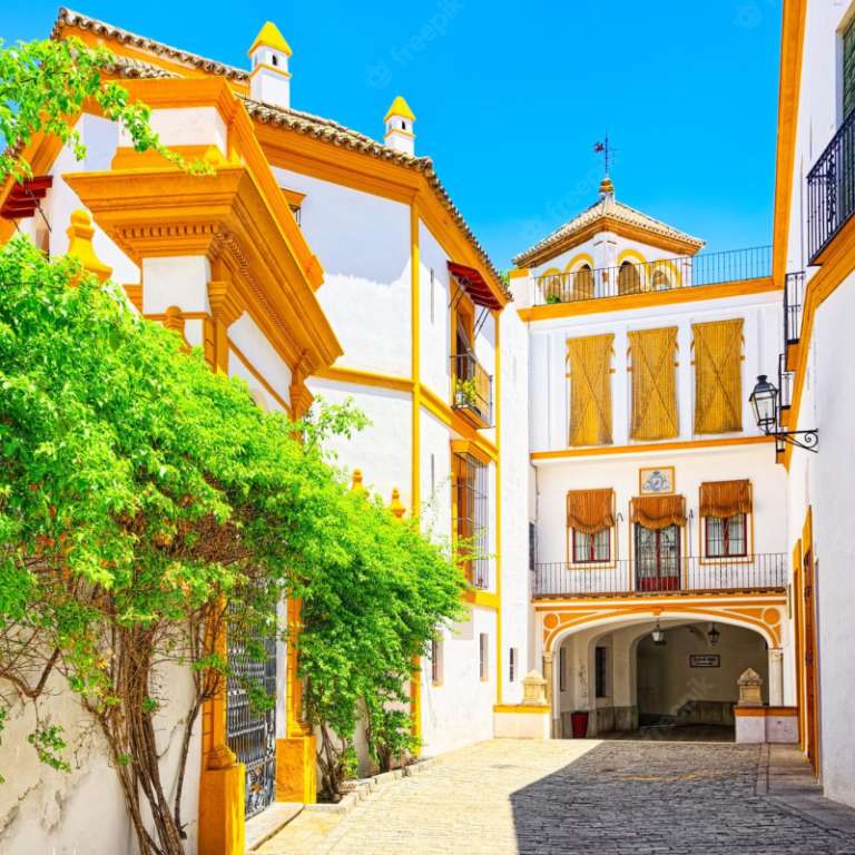 Siviglia - una strada nel quartiere di Triana puzzle online