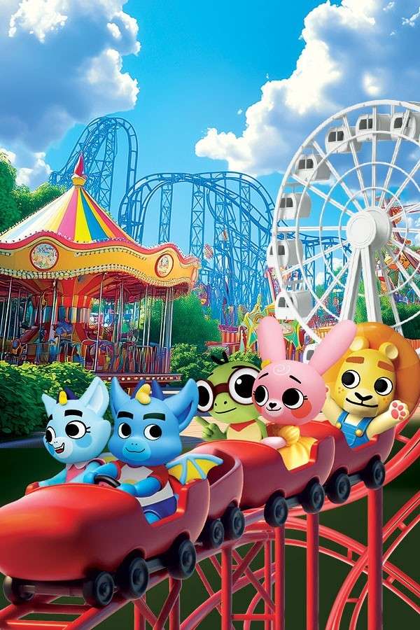 Un carro a Energylandia puzzle online