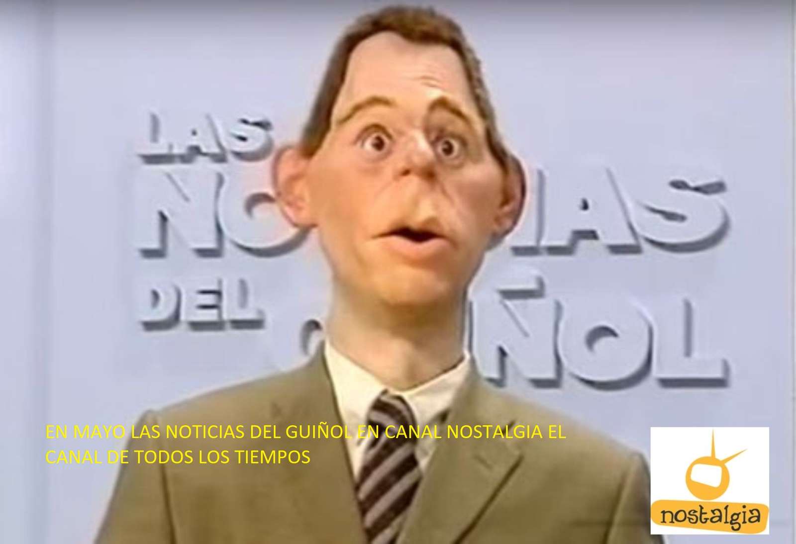 LAS NOTICIAS DEL GUIÑOL EN CANAL NOSTALGIA rompecabezas en línea