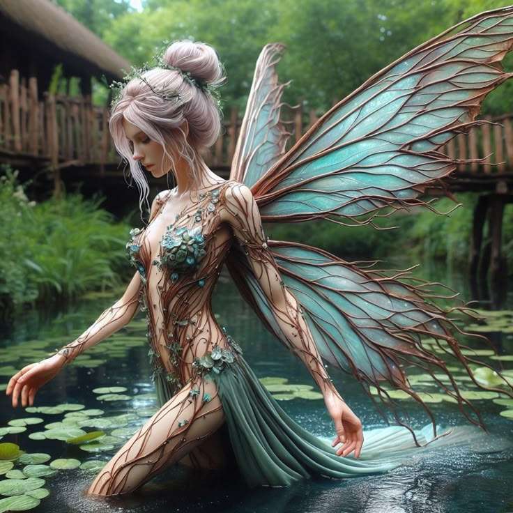 Silberhaariger Wassermann Puzzlespiel online