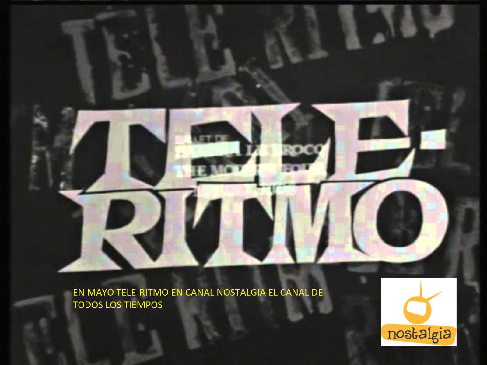 TELE-RITMO EN CANAL NOSTALGIA rompecabezas en línea