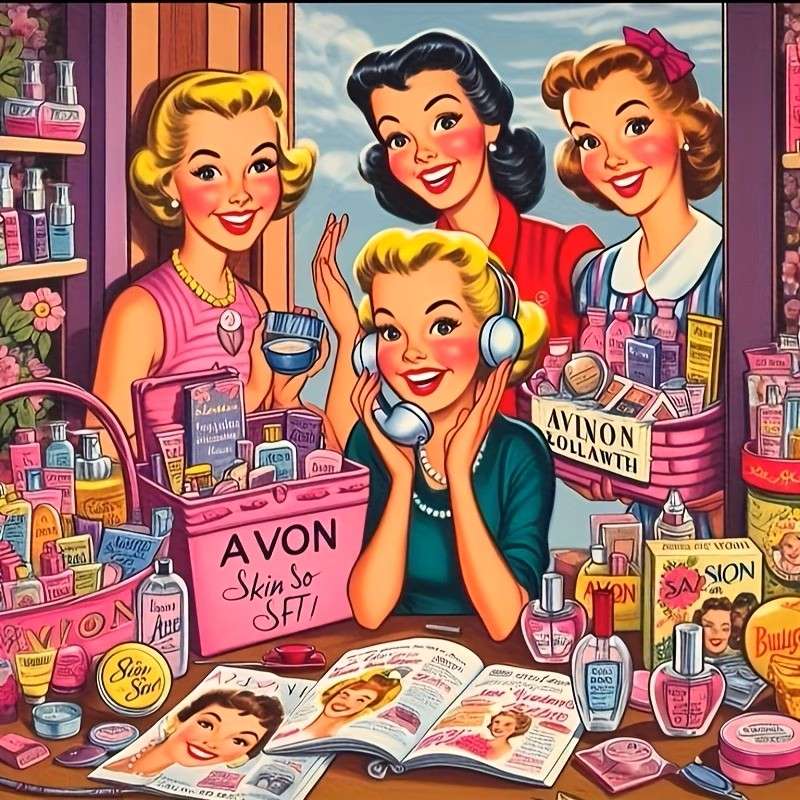 chicas en el show de Avon rompecabezas en línea
