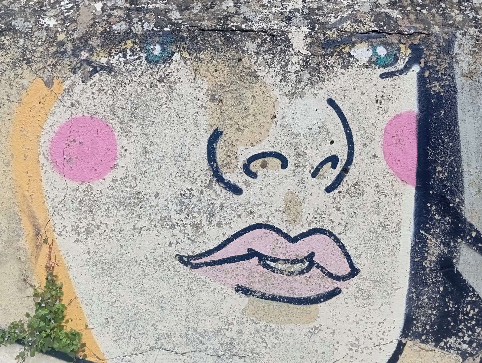 Cara en un mural de Reinosa rompecabezas en línea
