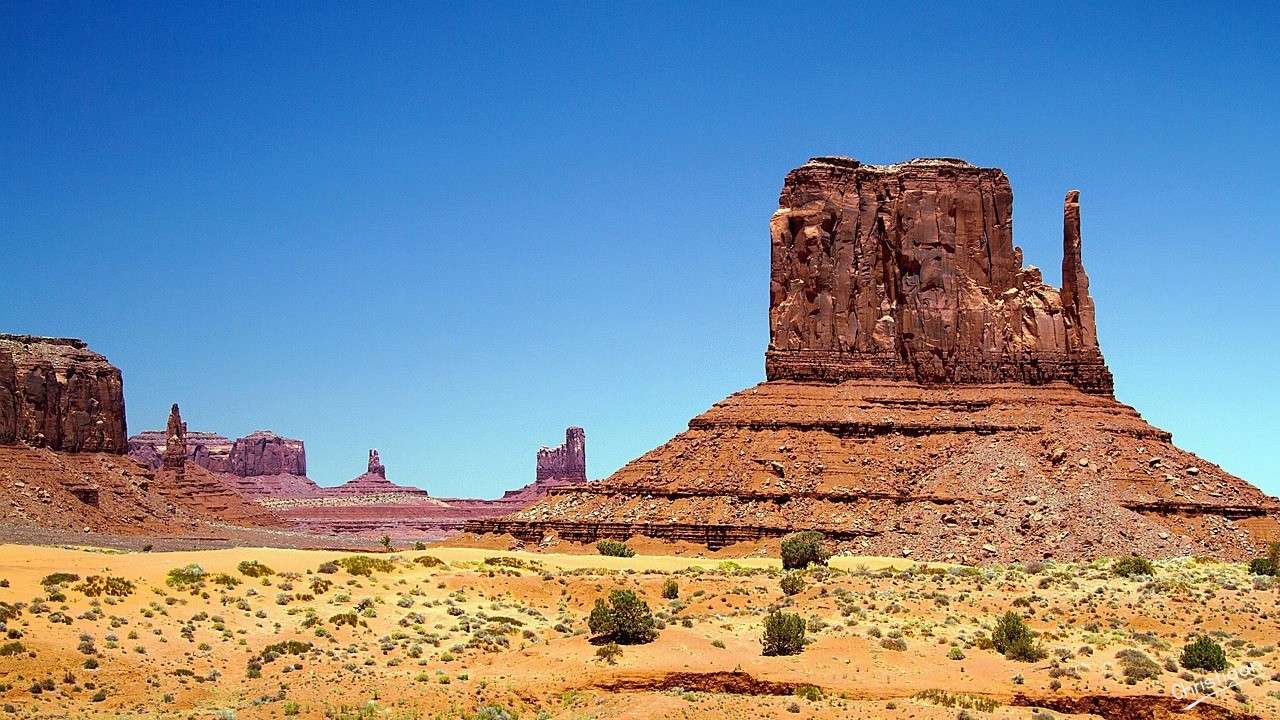 Monument Valley, Utah, el Salvaje Oeste. rompecabezas en línea