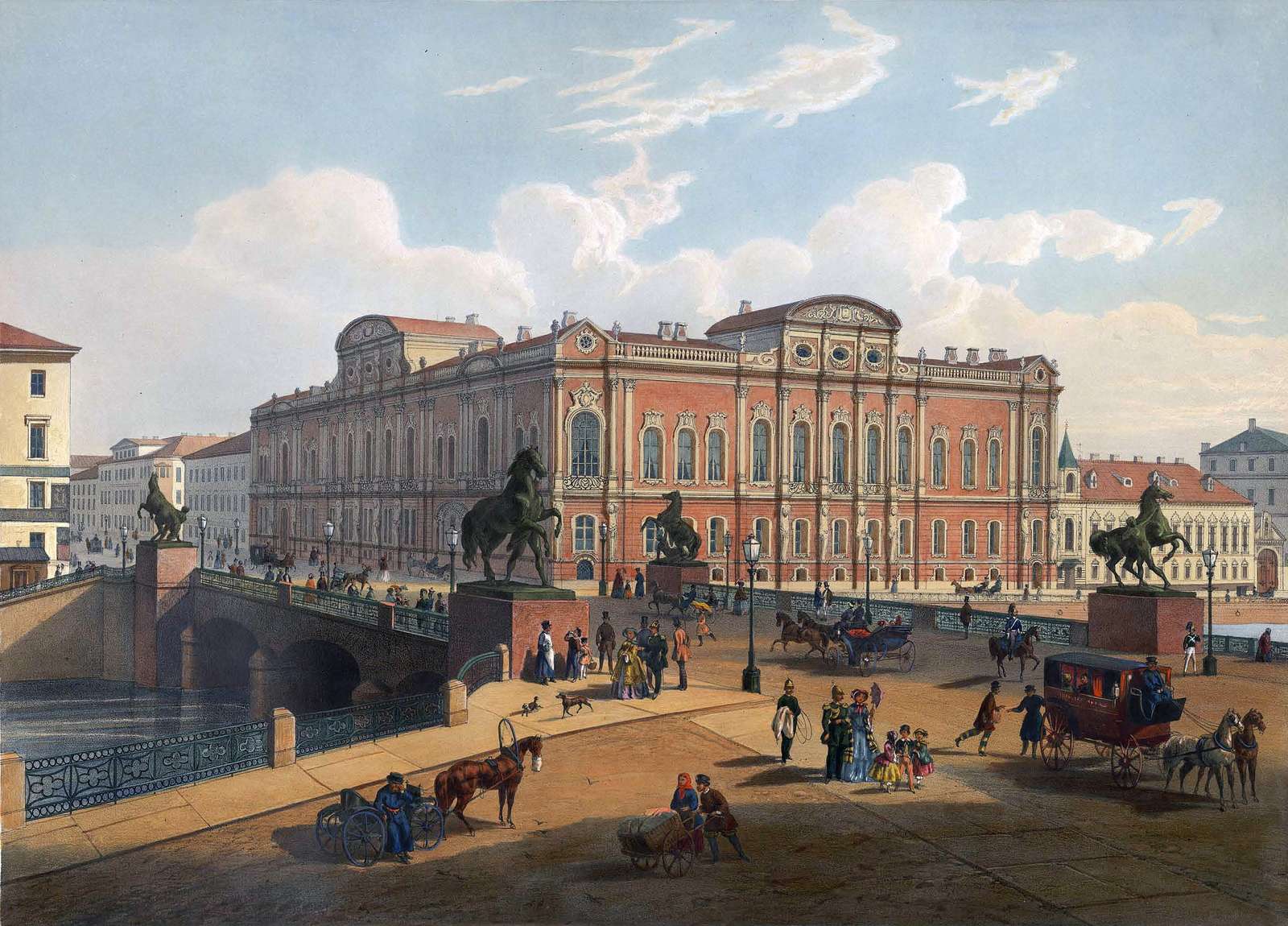 Charlemagne-Baudet JM -ca1850. - Palatul Beloselsky puzzle online