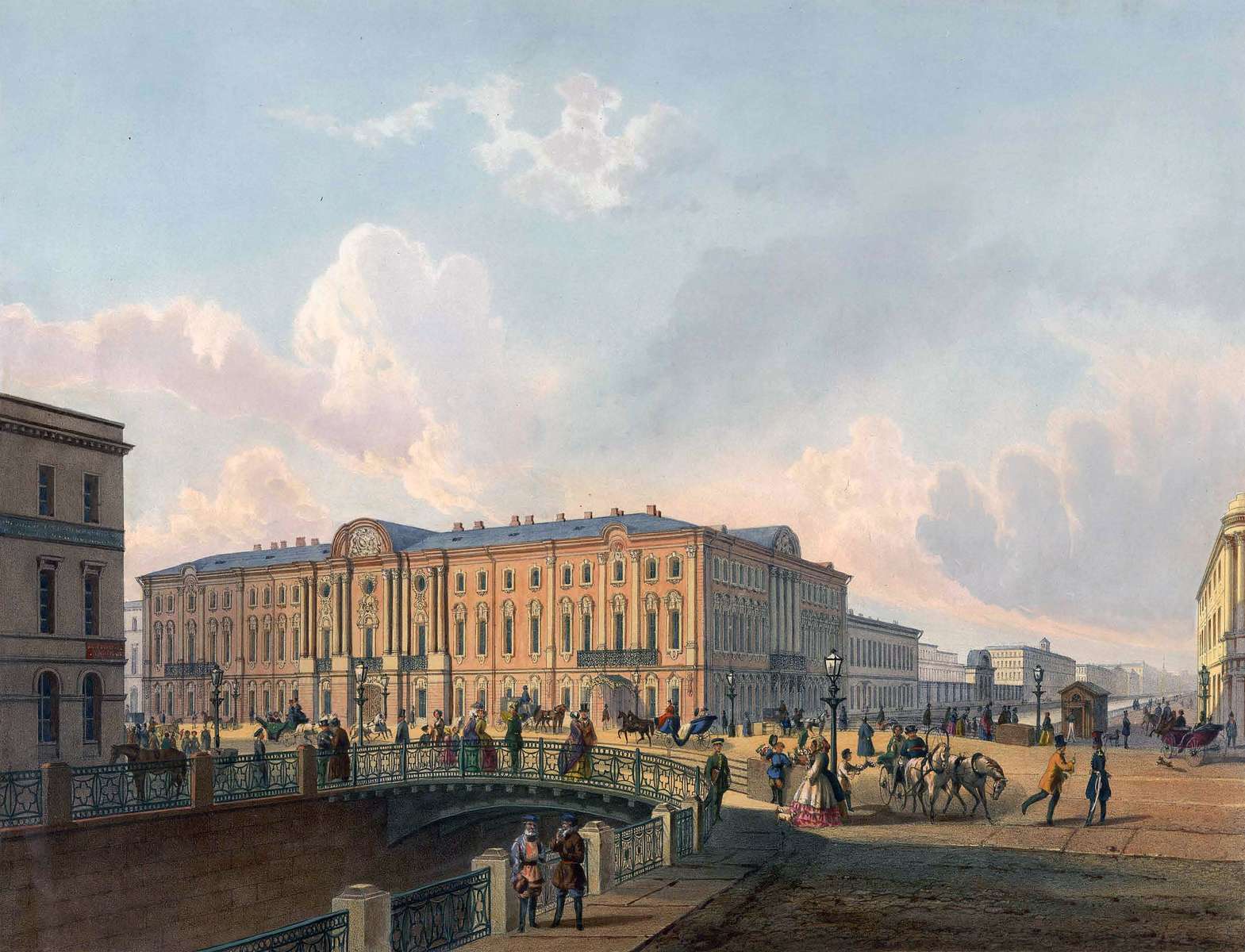 Charlemagne-Baudet JM -ca1850. - Podul poliţiei jigsaw puzzle online