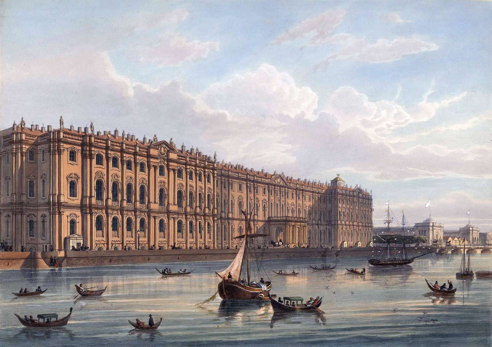 Charlemagne-Baudet JM -o. Dat. - Palatul de iarnă jigsaw puzzle online