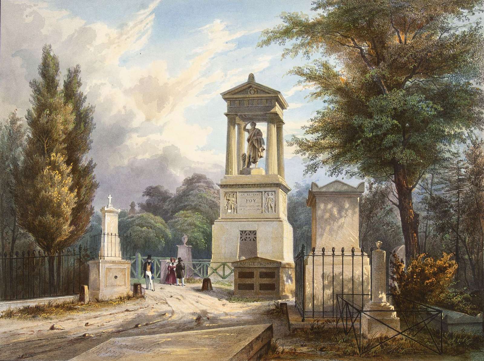 Arnout J -1837- Tombeau du general Foy jigsaw puzzle online