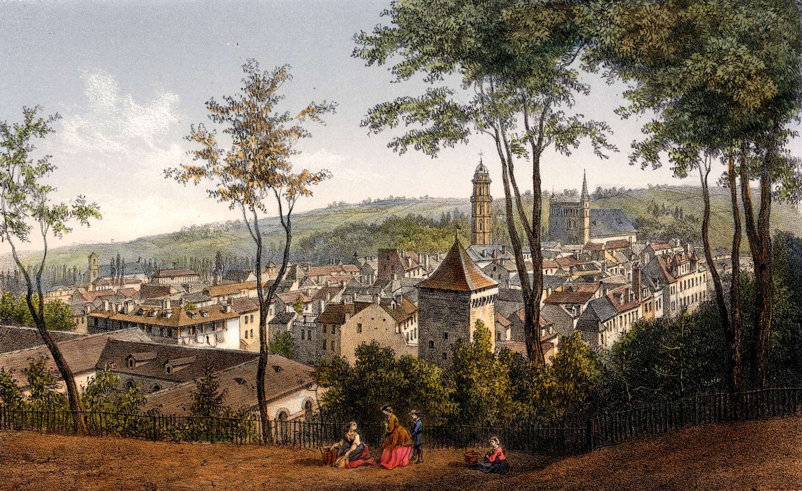 Arnout J -1855- Bagnères-de-Bigorre Puzzlespiel online