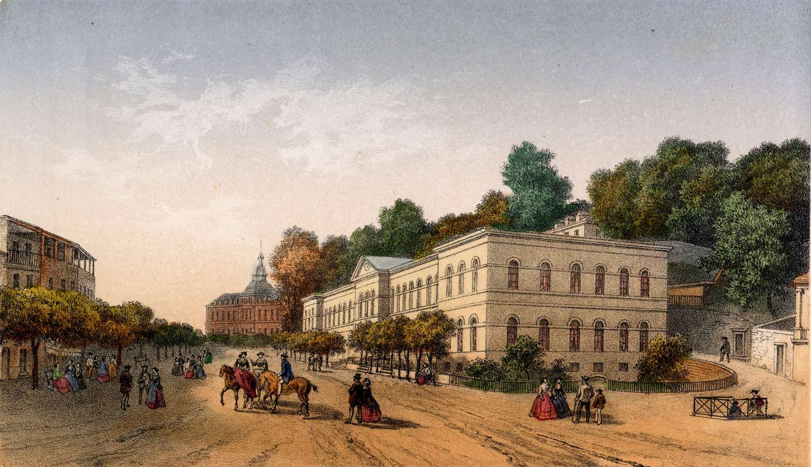 Arnout J -1855- Place des Thermes, Bagnères Online-Puzzle