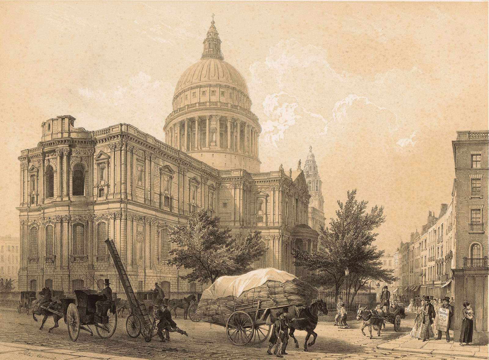 Arnout J -1855- Cathédrale St Paul, Londres puzzle en ligne