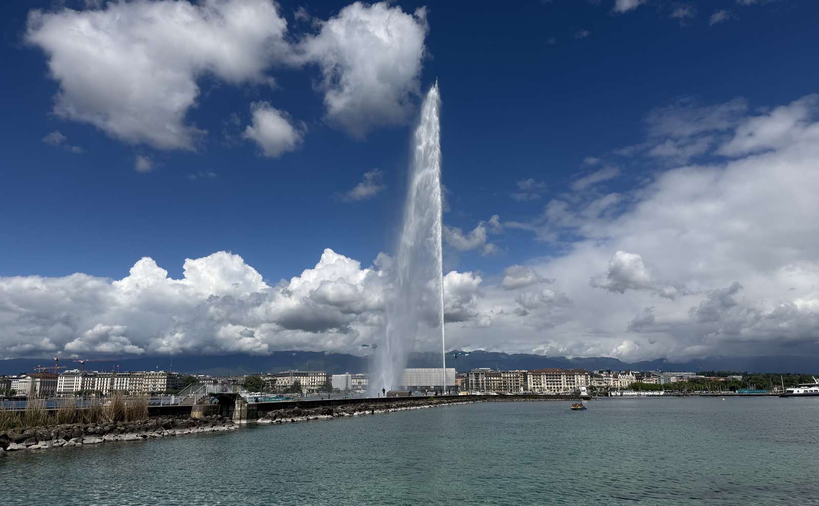 Fontana Jet d'Eau Geneve Ginevra Svizzera puzzle online