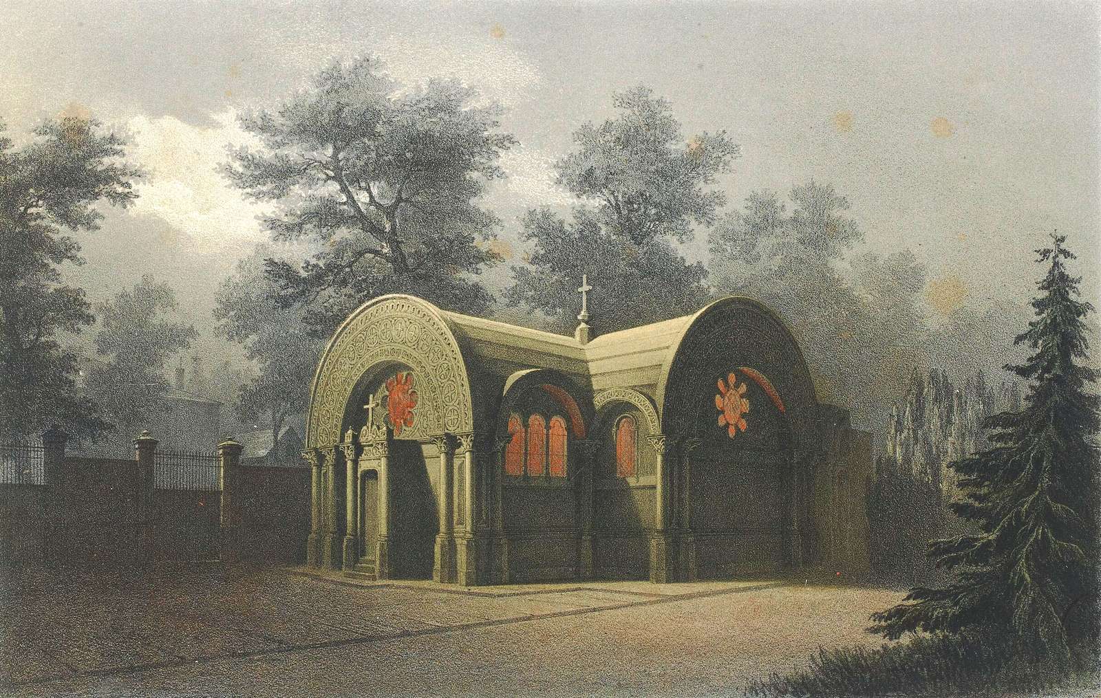 Arnout J -1860- Chapelle de St. Ferdinand, Paris puzzle online