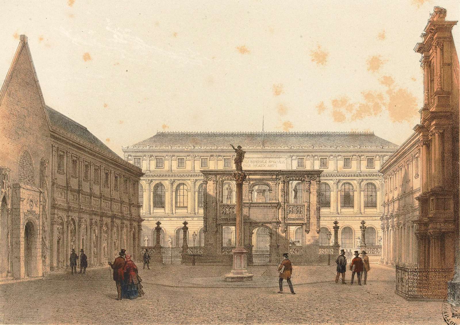 Arnout J -1860- École des Beaux Arts, Paris puzzle online
