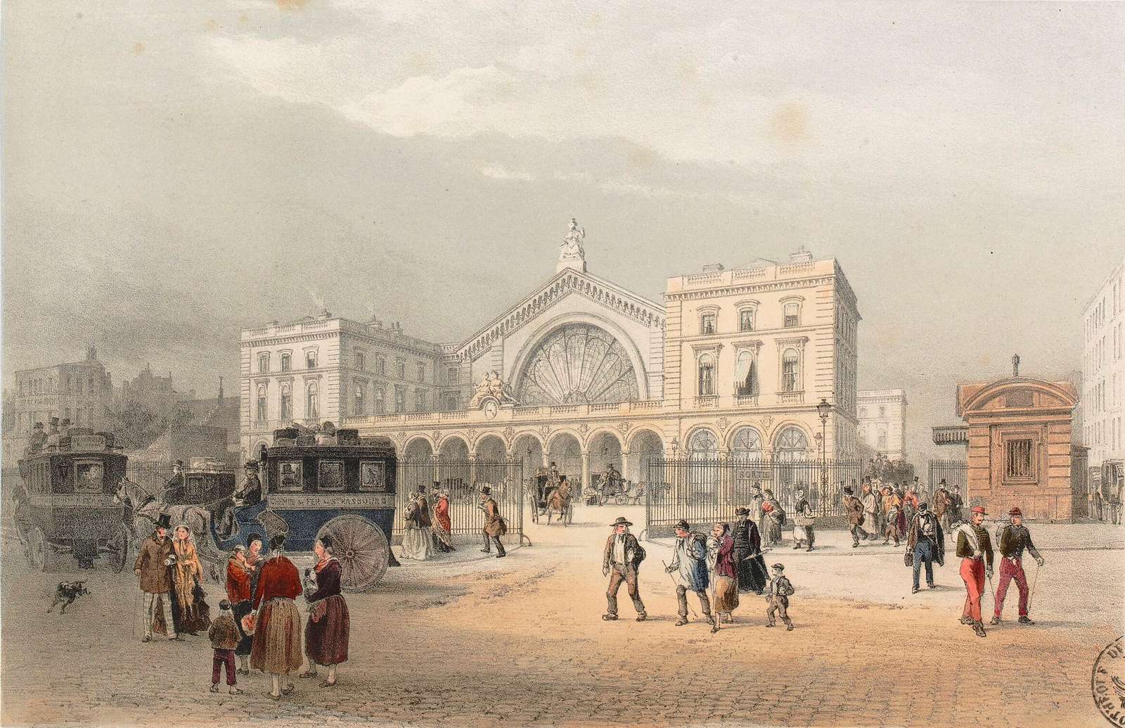 Arnout J -1860- Embarcadere Strasbourg Puzzlespiel online
