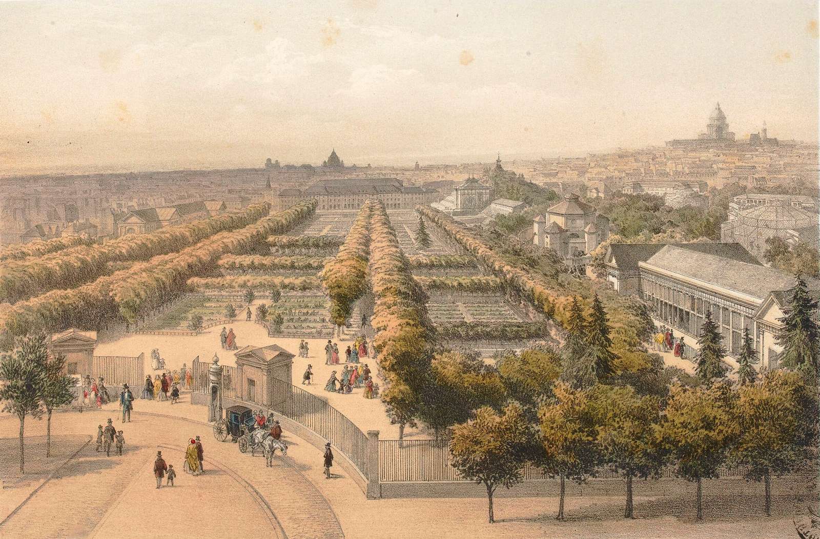 Arnout J -1860- Jardin des Plantes, Paris puzzle online
