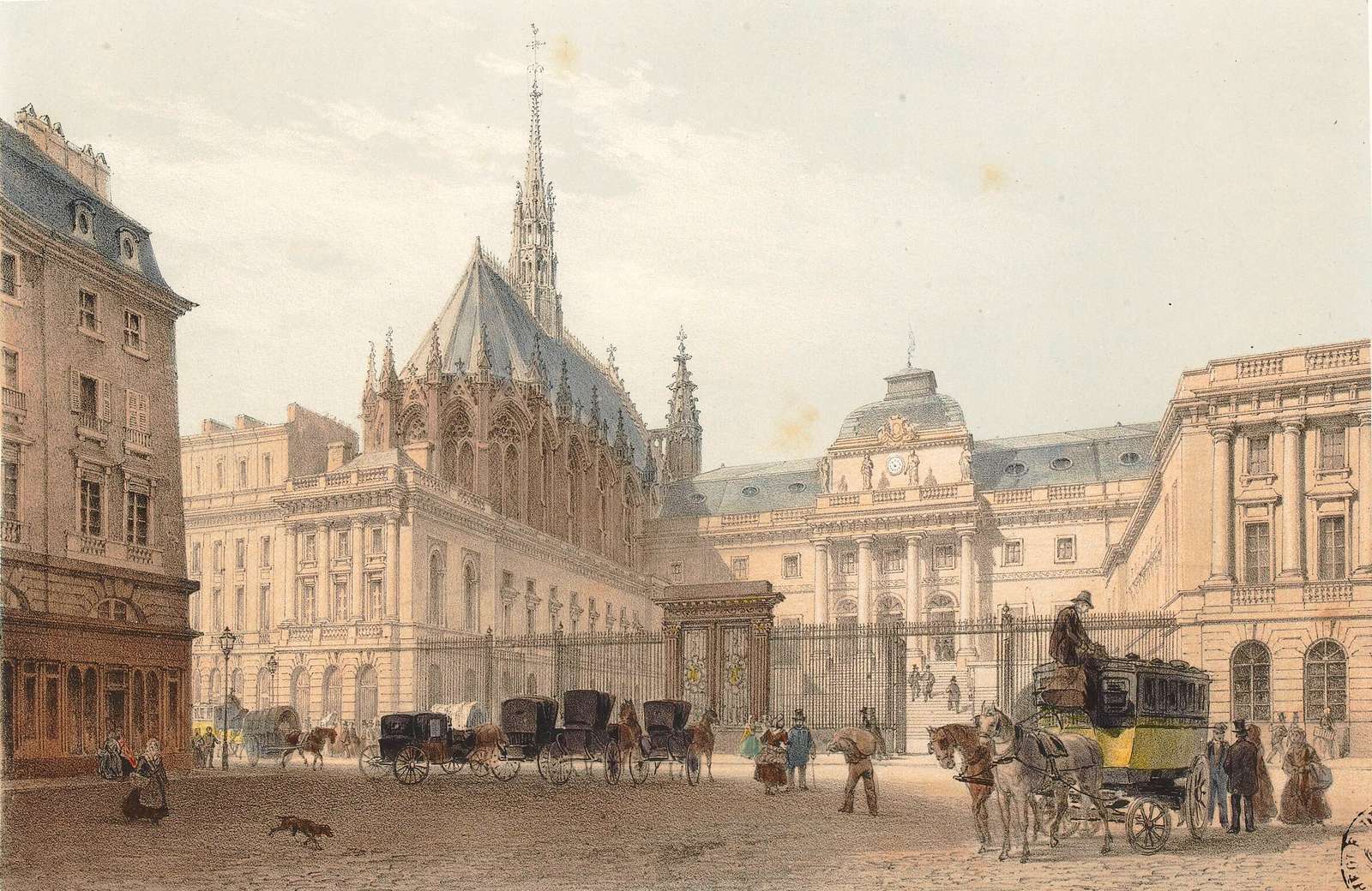 Arnout J -1860- Palácio da Justiça, Paris quebra-cabeças online