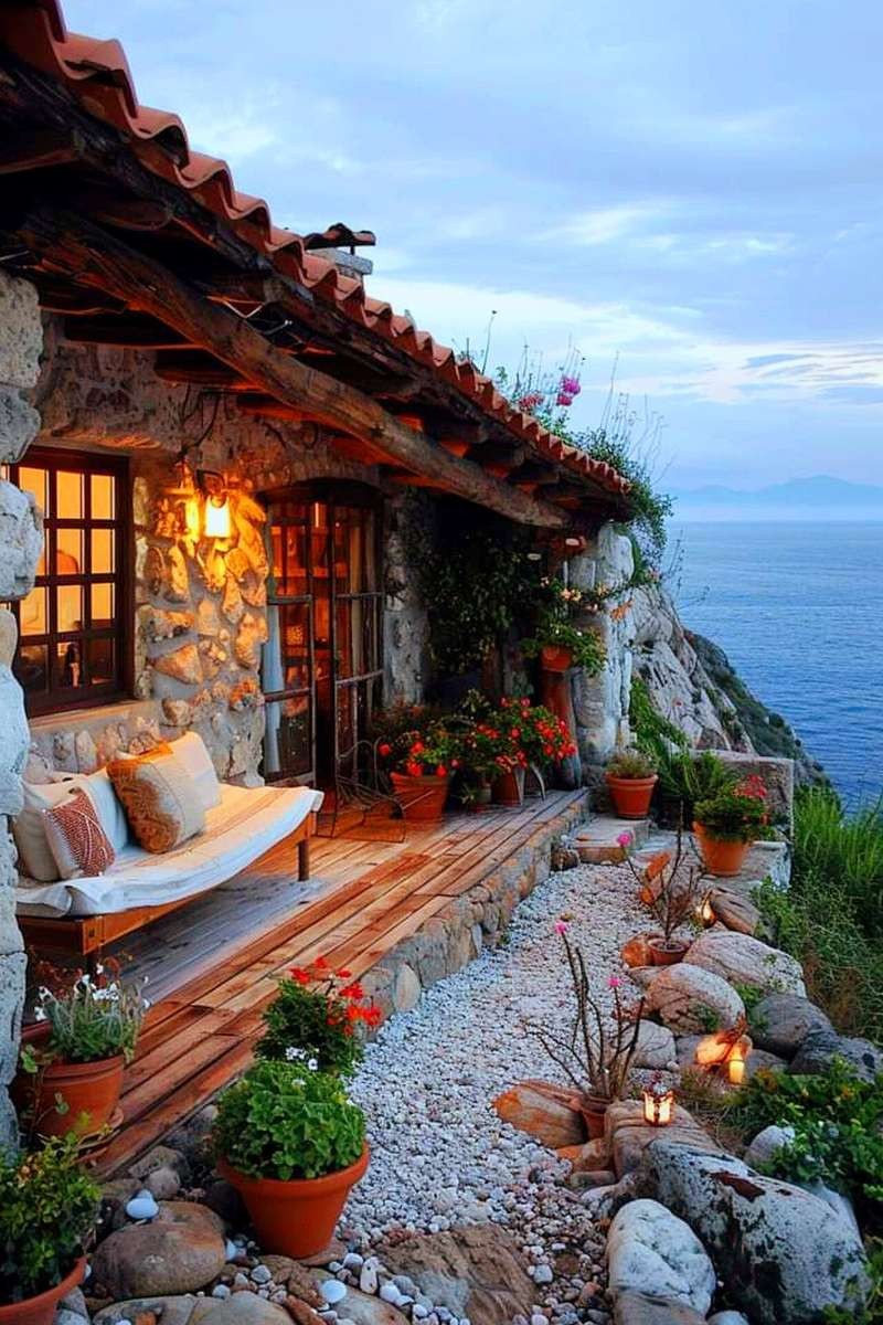 portico con vista puzzle online