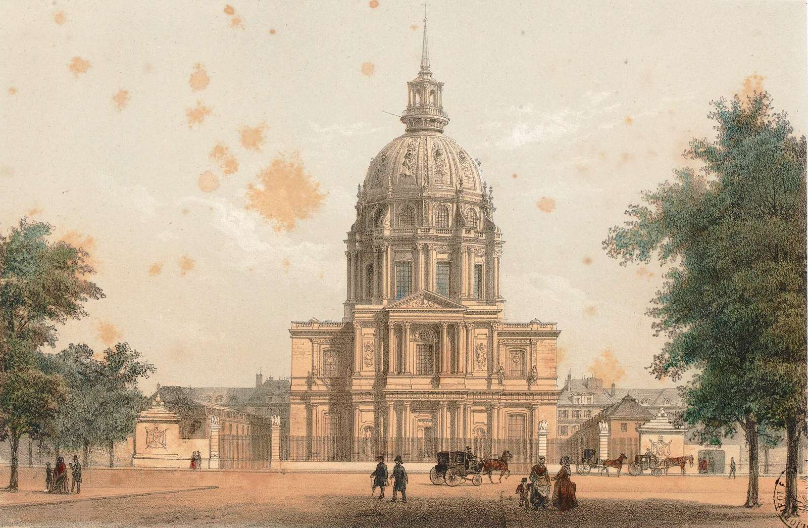 Arnout J -1860- L'Église des Invalides, Paris online puzzle