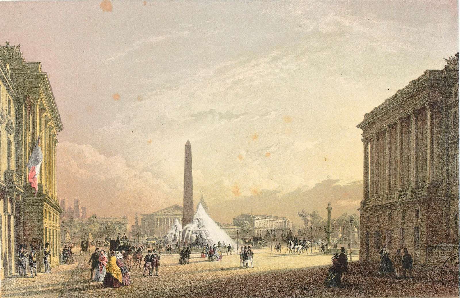 Arnout J -1860- Place de la Concorde, Paris online puzzle