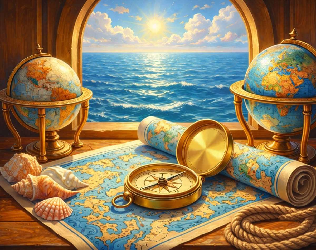 Die Kapitänskajüte Puzzlespiel online