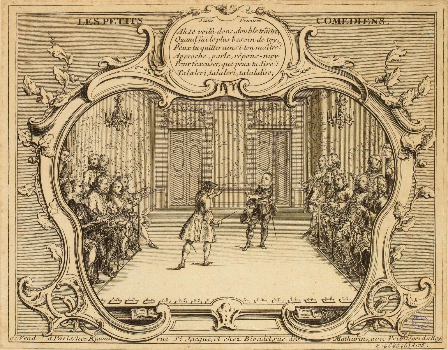 Rigaud J -1680- Les Petits Comediens jigsaw puzzle online